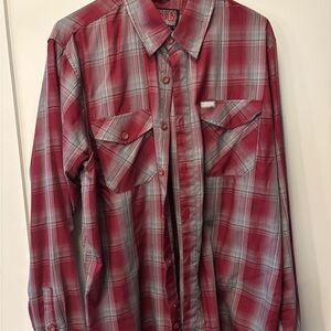 DIXXON Syrah Bamboo long sleeve flannel